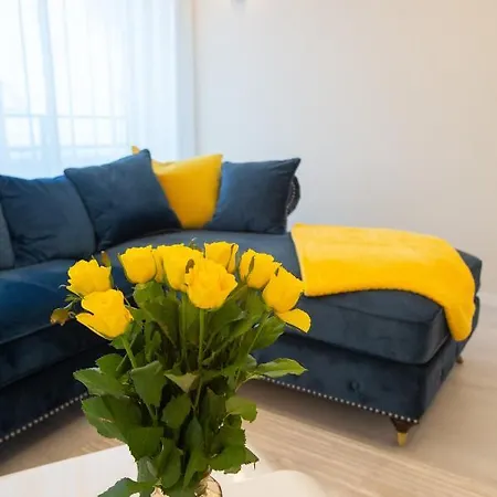 Luxurious Blue&yellow In Center * Kaunas