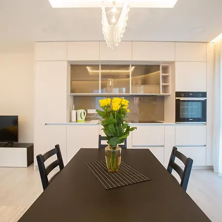 Apartment Luxurious Blue&yellow In Center Kaunas