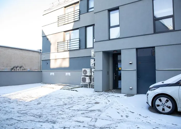 Luxurious Blue&yellow In Center Lejlighed Kaunas